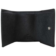 Vivienne Westwood Black Envelope Saffiano Billfold Purse