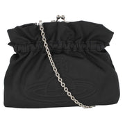 Vivienne Westwood Black Eva Small Clutch Bag