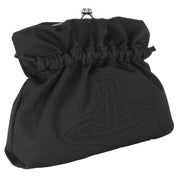 Vivienne Westwood Black Eva Small Clutch Bag