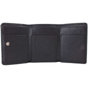 Vivienne Westwood Black Grain Small Flap Purse