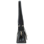 Vivienne Westwood Black Hazel Grain Small Handbag