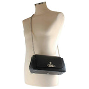 Vivienne Westwood Black Hazel Medium Handbag