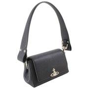 Vivienne Westwood Black Hazel Saffiano Small Handbag