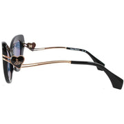 Vivienne Westwood Black Liza Sunglasses