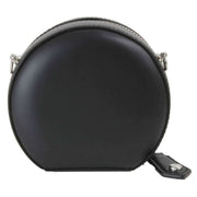 Vivienne Westwood Black Nappa Mini Round Crossbody Bag