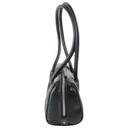 Vivienne Westwood Black Polly Smooth Bowling Bag