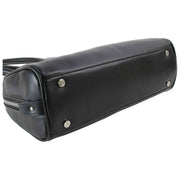 Vivienne Westwood Black Polly Smooth Bowling Bag