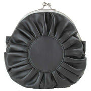 Vivienne Westwood Black Rosie Circle Frame Nappa Leather Bag