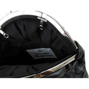 Vivienne Westwood Black Rosie Circle Frame Nappa Leather Bag