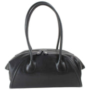 Vivienne Westwood Black Shirley Supple Leather Small Holdall Bag