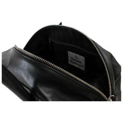 Vivienne Westwood Black Shirley Supple Leather Small Holdall Bag