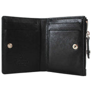 Vivienne Westwood Black Slim Flap Supple Leather Card Holder