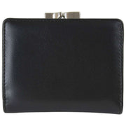 Vivienne Westwood Black Smooth Small Frame Purse