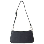 Vivienne Westwood Black Tasha Saffiano Shoulder Bag