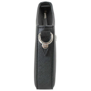 Vivienne Westwood Black Tasha Saffiano Shoulder Bag