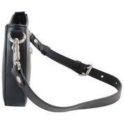 Vivienne Westwood Black Tasha Smooth Shoulder Phone Bag