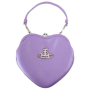 Vivienne Westwood Purple Belle Heart Frame Purse