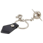 Vivienne Westwood Silver 3D Orb Keyring