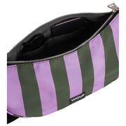 WOUF Green Niza Half Moon Crossbody Bag