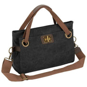 ZEDE Black Pont Des Arts Medium Cross Body Bag