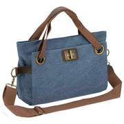 ZEDE Blue Pont Des Arts Medium Cross Body Bag