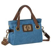 ZEDE Blue Pont Des Arts XS Cross Body Bag