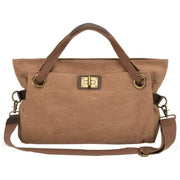 ZEDE Brown Pont Des Arts Cross Body Bag