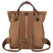 ZEDE Brown Pont Des Arts Small Backpack