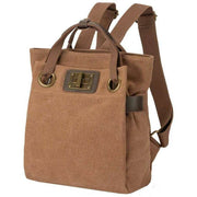 ZEDE Brown Pont Des Arts Small Backpack