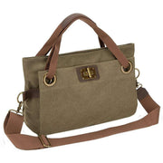 ZEDE Green Pont Des Arts Medium Cross Body Bag