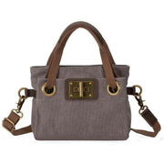ZEDE Grey Pont Des Arts XS Cross Body Bag