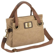 ZEDE Khaki Pont Des Arts Mini Cross Body Bag
