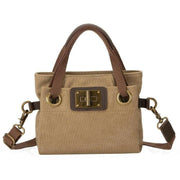 ZEDE Khaki Pont Des Arts XS Cross Body Bag