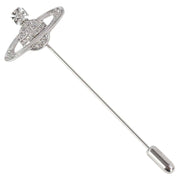 Vivienne Westwood Silver Mini Bas Relief Tie Pin