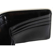 Fred Perry Black Classic Billfold Wallet
