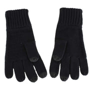 Fred Perry Black Laurel Wreath Gloves