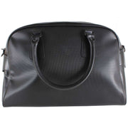 Fred Perry Black Pique Textured Grip Bag
