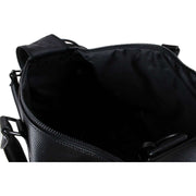 Fred Perry Black Scotch Grain Barrel Bag