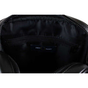 Fred Perry Black Scotch Grain Side Bag