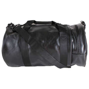 Fred Perry Black Tonal Barrel Bag