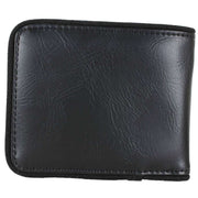 Fred Perry Black Tonal Billfold Wallet