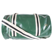 Fred Perry Green Classic Barrel Bag