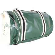 Fred Perry Green Classic Barrel Bag