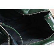 Fred Perry Green Classic Barrel Bag