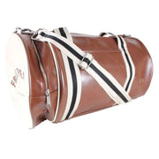 Fred Perry Tan Classic Barrel Bag