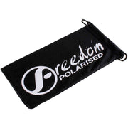 Freedom Black Sport Wrap Sunglasses