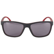 French Connection Black D Frame Wrap Sunglasses