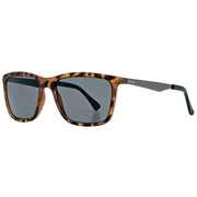 French Connection Brown Classic D-Frame Sunglasses