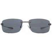 French Connection Grey Rimless Sunglasses