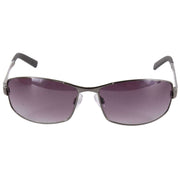 French Connection Grey Wrapped Metal Sunglasses